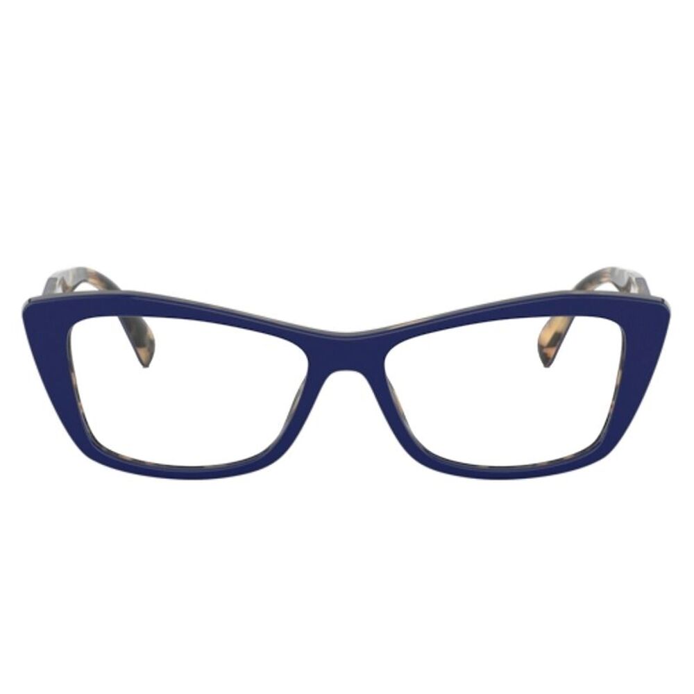 Prada PR 15XV 05C1O1 Blue Plastic Cat Eye Eyeglasses 53mm - Picture 2 of 3